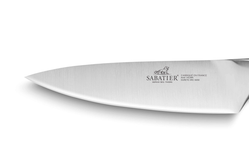 Sabatier Fuso Nitro+ koksmes 20cm Sandvik roestvrij staal volledig roestvrijstalen handgreep