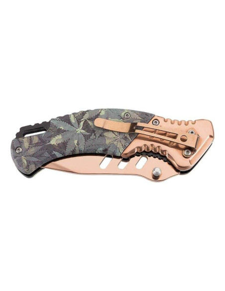 Herbertz fällkniv 575612 bronshandtag 11,5cm camo + klipp