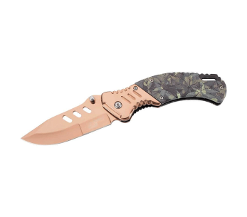 Herbertz foldekniv 575612 bronsehåndtak 11,5 cm kamuflasje + etui