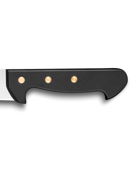 Dumas Affil 32 cuchillo de carnicero de acero inoxidable con borde granton 3 remaches 23cm mango