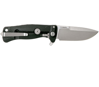 LionSteel SR22 taittoveitsi 10cm alumiinikahva lasinmurtokärjellä varustettuna 2