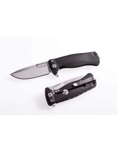 LionSteel SR22 taittoveitsi 10cm alumiinikahva lasinmurtokärjellä varustettuna