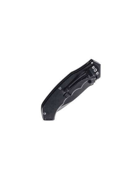 Herbertz folding knife 58412 steel blade stainless steel handle spider design