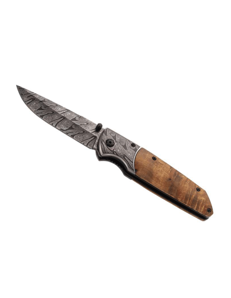 Coltello pieghevole Herbertz n°584912 12cm manico in radice di legno