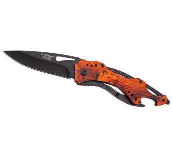 Herbertz foldekniv 580312 glatt blad oransje skaft 12 cm