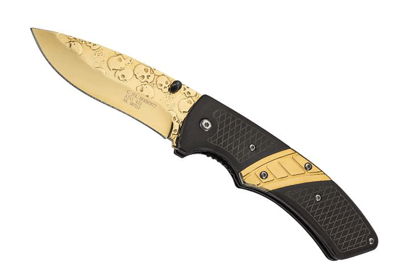 Herbertz foldekniv nr. 567212 12 cm håndtak i rustfritt stål