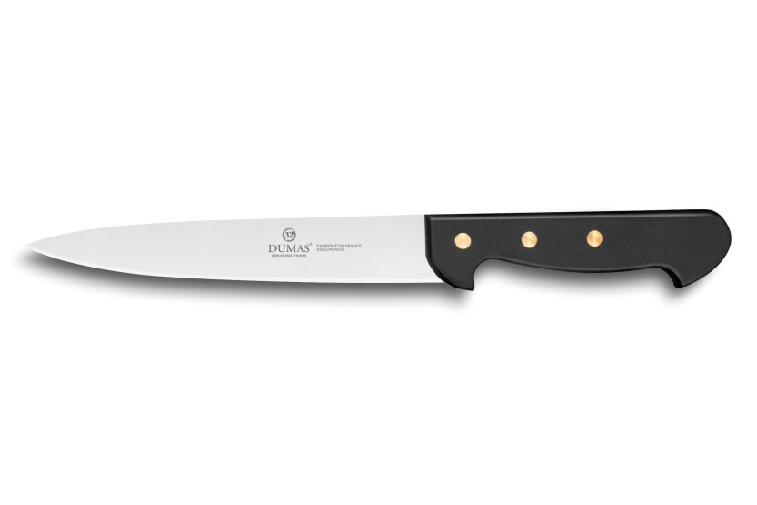 32 Dumas Affil bløggkniv i rustfritt stål 18 cm skaft 3 nagler