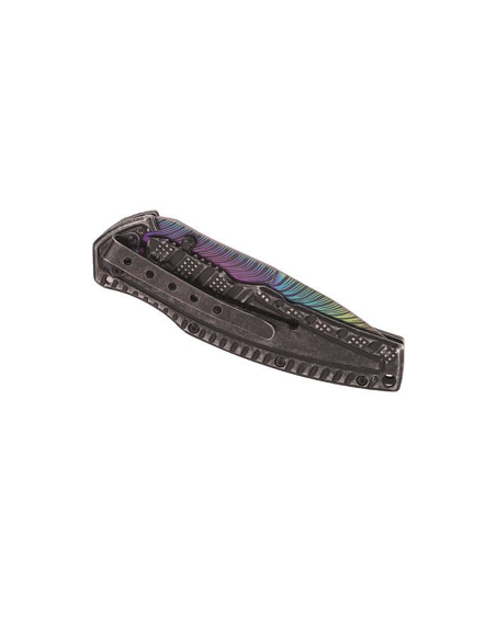 Herbertz navaja arco iris mango de acero 12cm