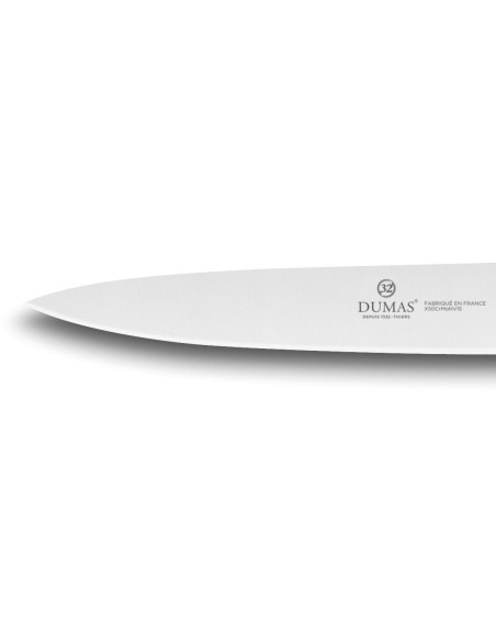 32 Dumas Affil stainless steel bleeding knife 18cm handle 3 rivets