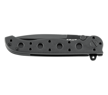 Faca dobrável CRKT M16-01KZ lâmina preta cabo em nylon e fibra de vidro 10cm 2
