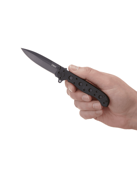 CRKT M16-01KZ folding knife black blade nylon and fiberglass handle 10cm