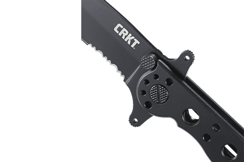 CRKT M21-10KSF coltello pieghevole 10cm manico in acciaio inox nero
