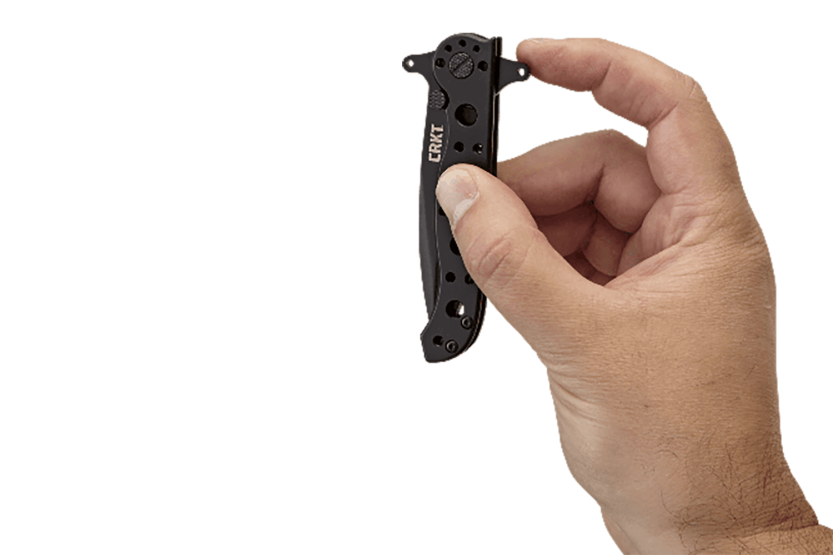 CRKT M21-10KSF coltello pieghevole 10cm manico in acciaio inox nero