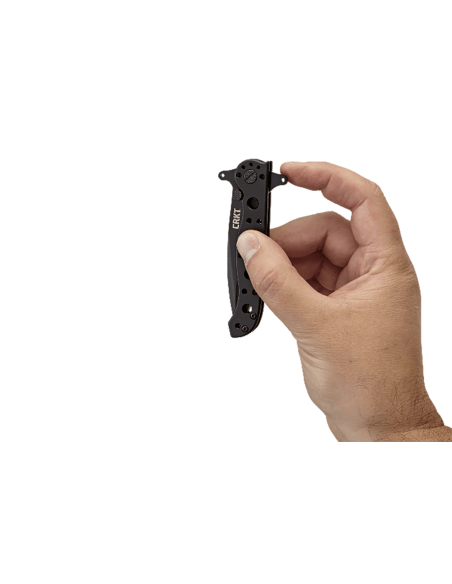 CRKT M21-10KSF coltello pieghevole 10cm manico in acciaio inox nero