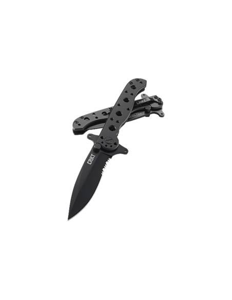 CRKT M21-10KSF coltello pieghevole 10cm manico in acciaio inox nero