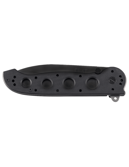 CRKT M21 foldekniv med G10 svart hullhåndtak