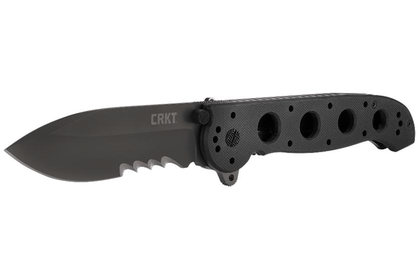 CRKT M21 foldekniv med G10 svart hullhåndtak