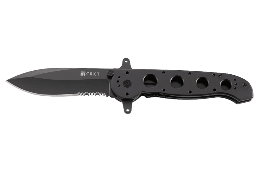 CRKT M21-14SF foldekniv 13,5 cm med håndtak i gråanodisert aluminium