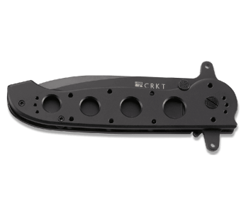 Navalha dobrável CRKT M21-14SF Cabo em alumínio anodizado cinzento de 13,5 cm 2