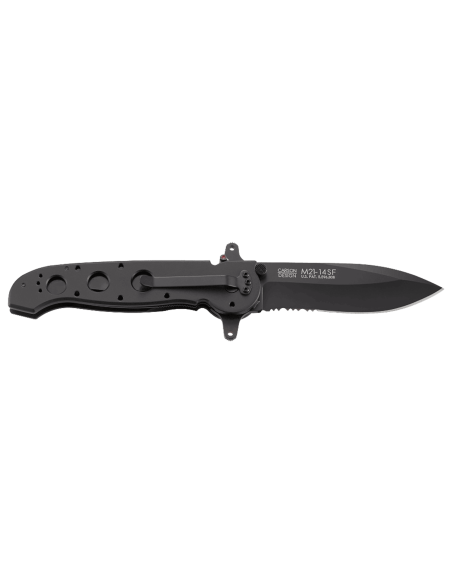 CRKT M21-14SF foldekniv 13,5 cm med håndtak i gråanodisert aluminium