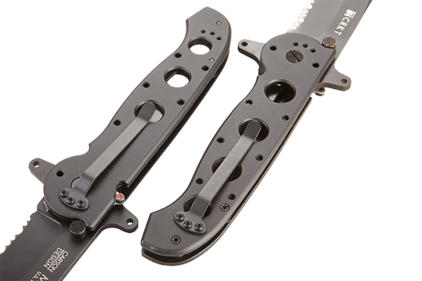 CRKT M21-14SF foldekniv 13,5 cm med håndtak i gråanodisert aluminium