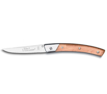 Le Thiers Secret foldekniv Claude Dozorme 11 cm enebærhåndtak