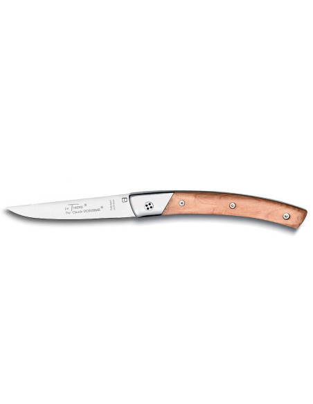 Le Thiers Secret folding knife Claude Dozorme 11cm juniper handle