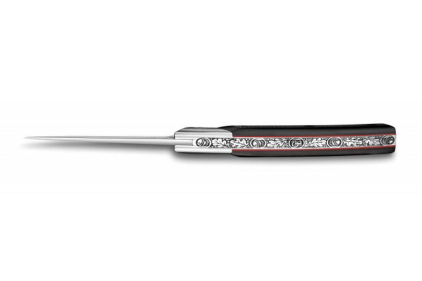 Le Thiers Secret vouwmes Claude Dozorme 11cm koolstofvezel handvat