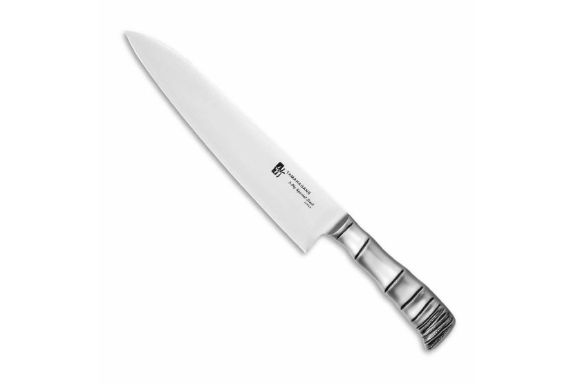 Chinees hakmes Tamahagane Bamboe 3 lagen blad 17,5cm staal VG5