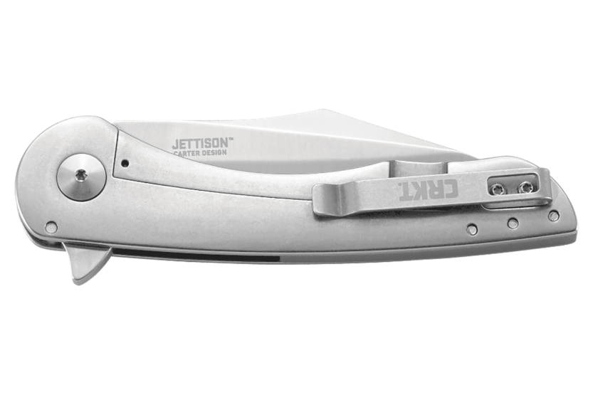 Navaja CRKT Jettison 6130 con mango de acero inoxidable de 11,5 cm