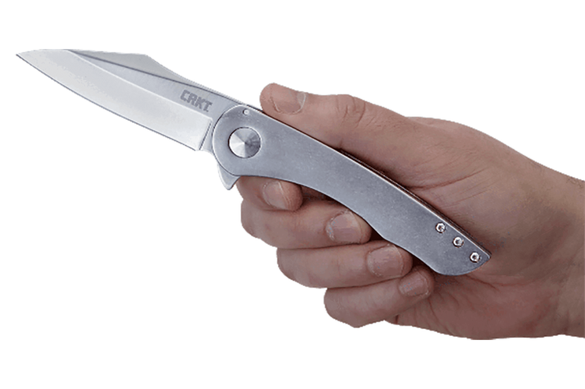 CRKT Jettison 6130 taittoveitsi 11.5cm ruostumattomasta teräksestä valmistettu kahva