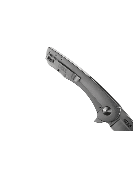 Klappmesser CRKT Jettison 6130 Edelstahlgriff 11,5cm