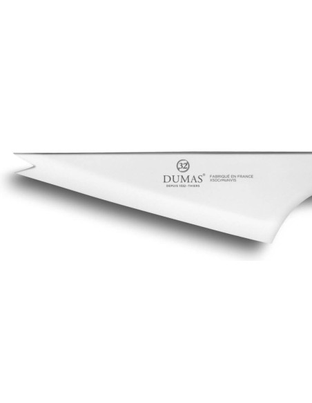 coltello da formaggio 2 denti 32 Dumas Affil acciaio inox 13 cm manico 2 rivetti