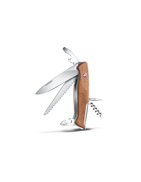 Victorinox sveitsiläinen taskuveitsi Ranger Wood 55 130mm 10 toimintoa