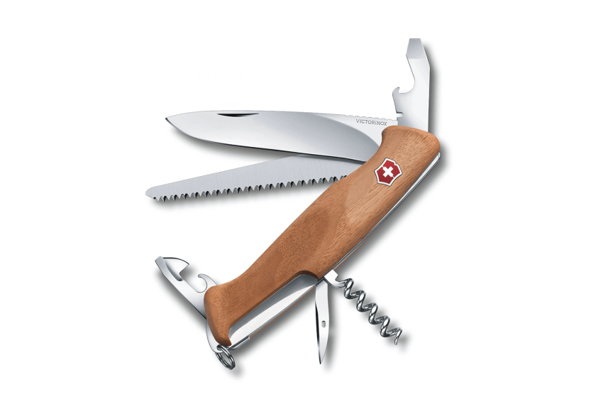 Victorinox schweizisk lommekniv Ranger Wood 55 130 mm 10 funktioner