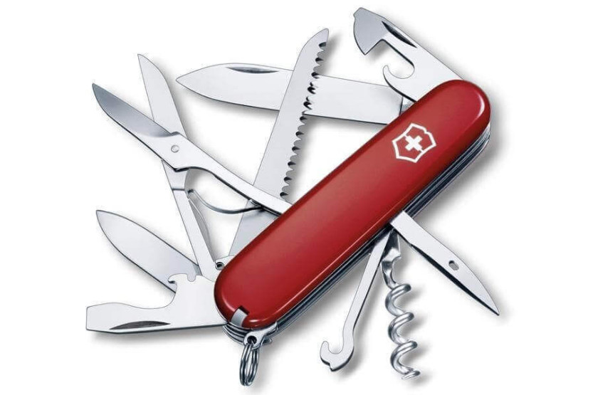 Victorinox Zwitsers zakmes 11 stuks HUNTSMAN rood