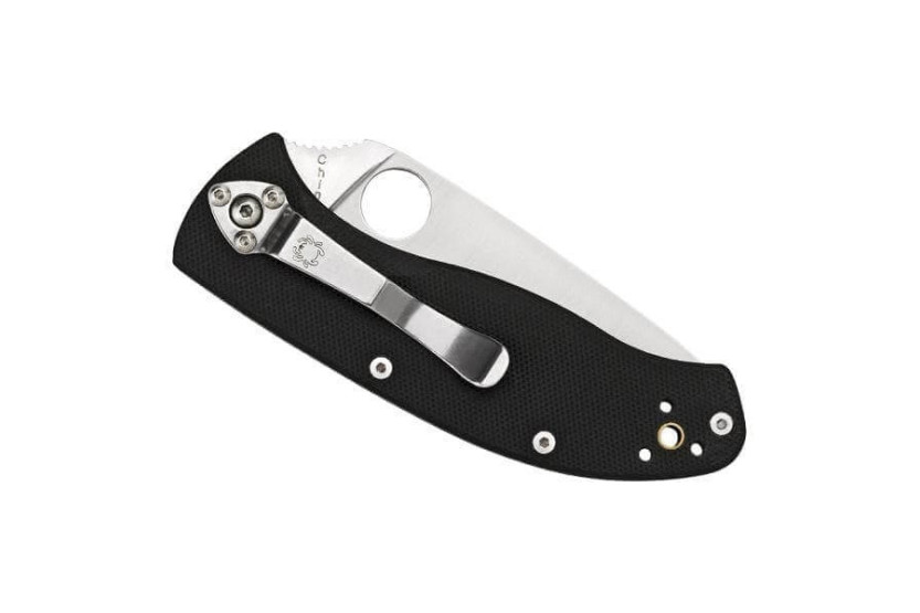 Cuchillo plegable SPYDERCO TENACIOUS C122GP 11cm hoja lisa