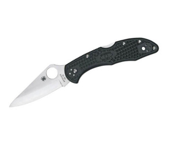 Faca dobrável SPYDERCO TENACIOUS C122GP Lâmina lisa de 11 cm