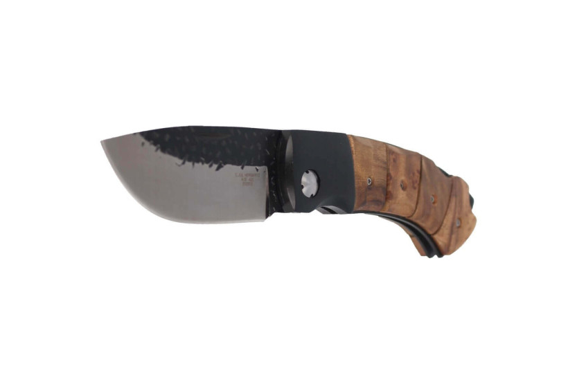 Klappmesser Herbertz 202512 halb roh japanischen Holzgriff 12cm