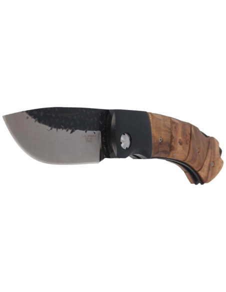 Klappmesser Herbertz 202512 halb roh japanischen Holzgriff 12cm