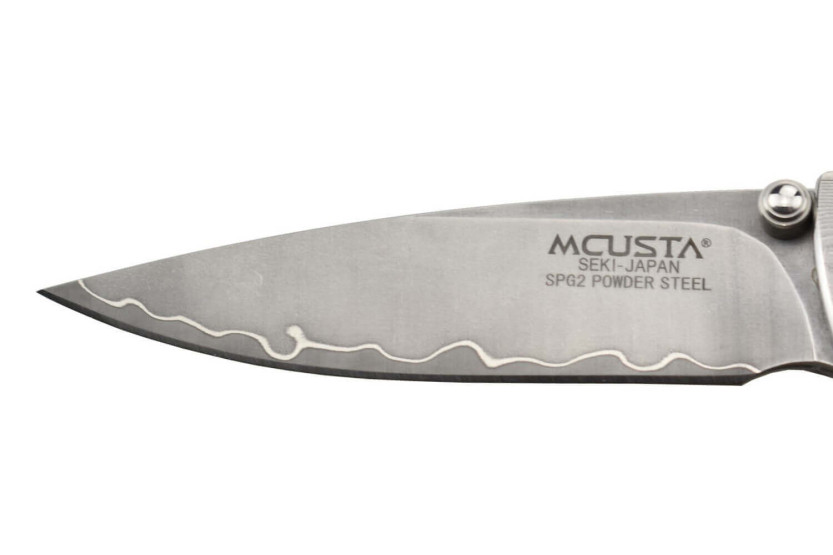 MCUSTA Bamboe MC.145 vouwmes met 10cm ijzerhouten handvat + schede