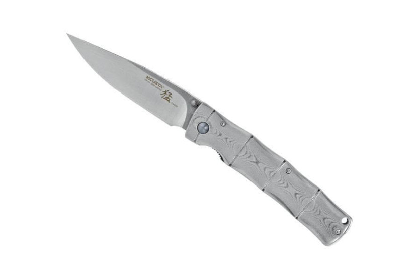 MCUSTA Takeri MC.202G fällkniv 11,5cm damaskushandtag 66 lager