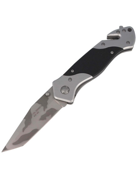 Herbertz 226912 taittuva hätäveitsi, naamiointiterä, 12cm kahva