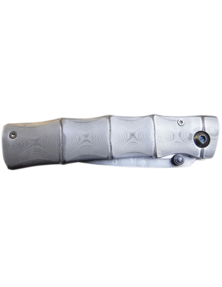MCUSTA Takeri MC.202 fällkniv 11,5cm damaskushandtag 66 lager