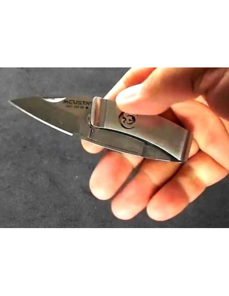 MCUSTA Kamon MC-83 volledig stalen vouwmes met kraanvogelmotief 7,5cm