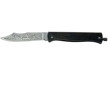 Douk-Douk 815GM cuchillo plegable hoja acero carbono mango metal 11cm