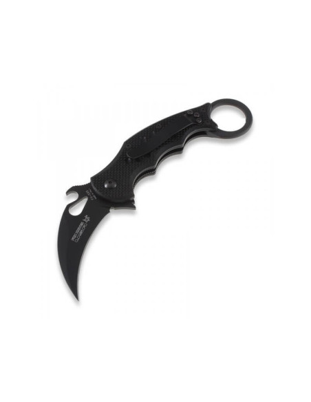 FOX Military FX.599 Karambit foldekniv med sort G10-håndtag 12 cm