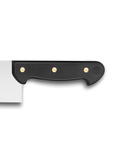 Cheese knife with 2 riveted handles 32 Dumas Affil black 40cm