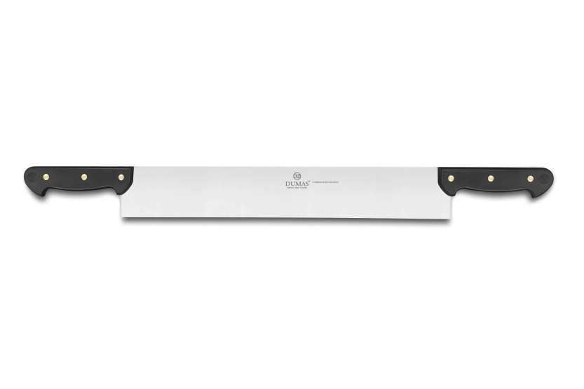 Ostekniv med 2 naglede håndtak 32 Dumas Affil svart 40cm