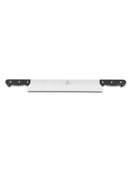 Cheese knife with 2 riveted handles 32 Dumas Affil black 40cm